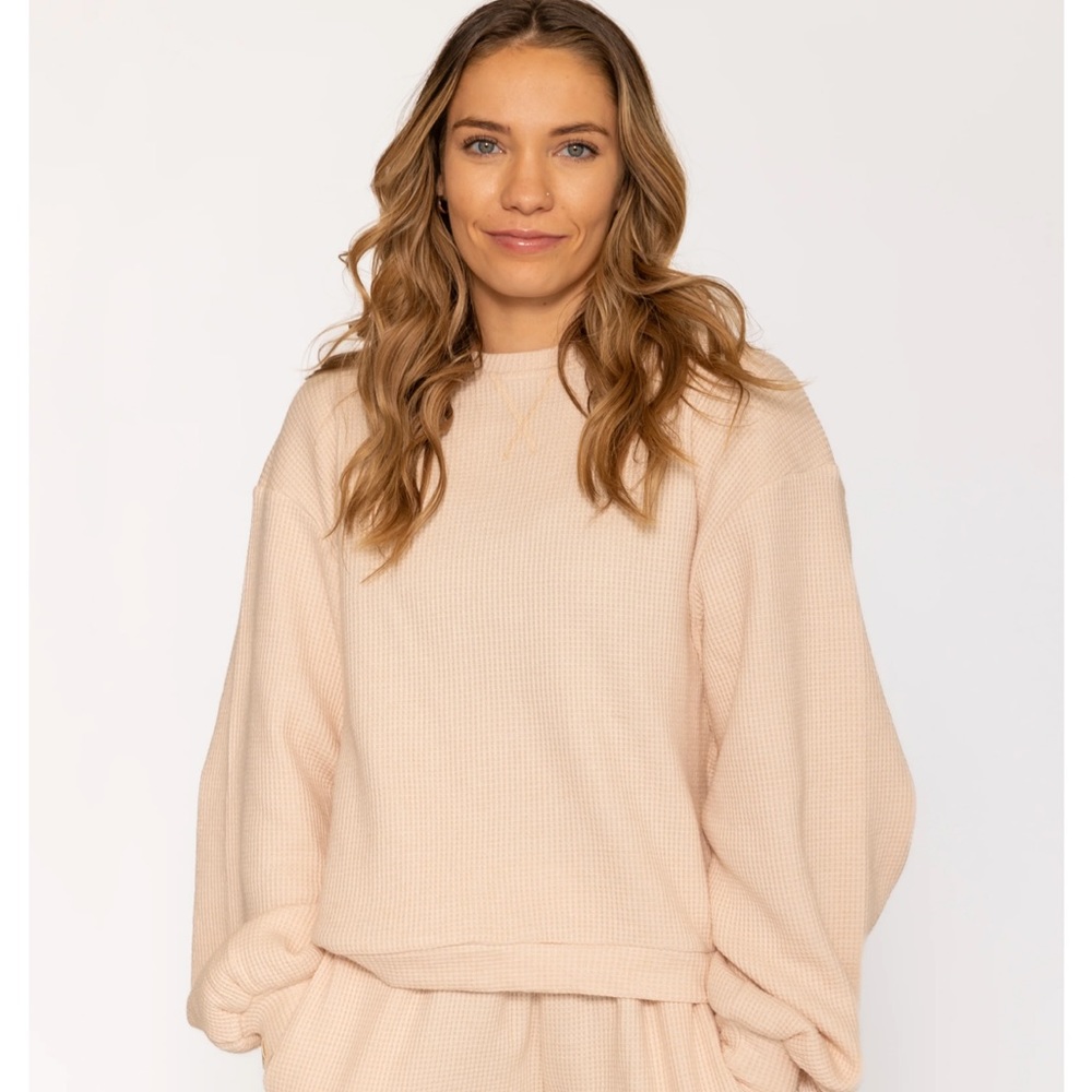 Ptula Waffle Knit Long Sleeve